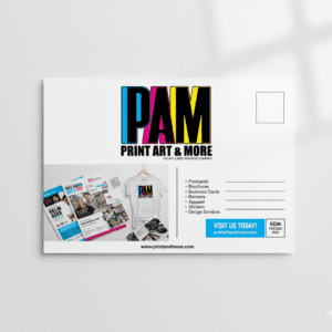 print art and more EDDM postcard