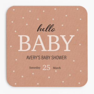 Custom Paper Coasters