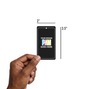 Rounded Rectangle Hang Tags