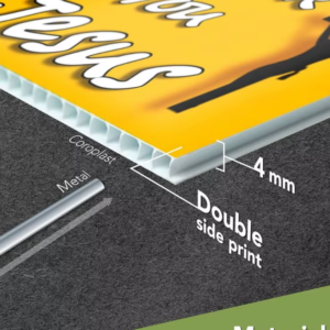 Custom Coro Signs (4x8 Sheet)