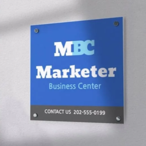 Custom Polystyrene Signs