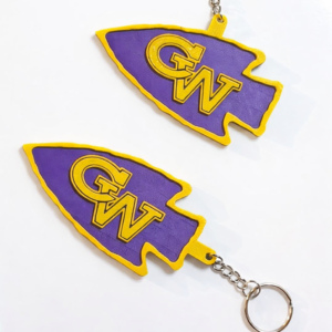 Custom 3D Printed Keychain