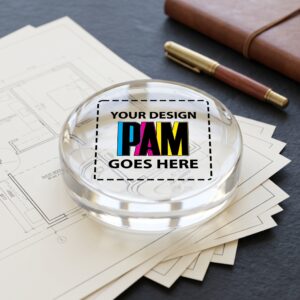 Circle Paperweight