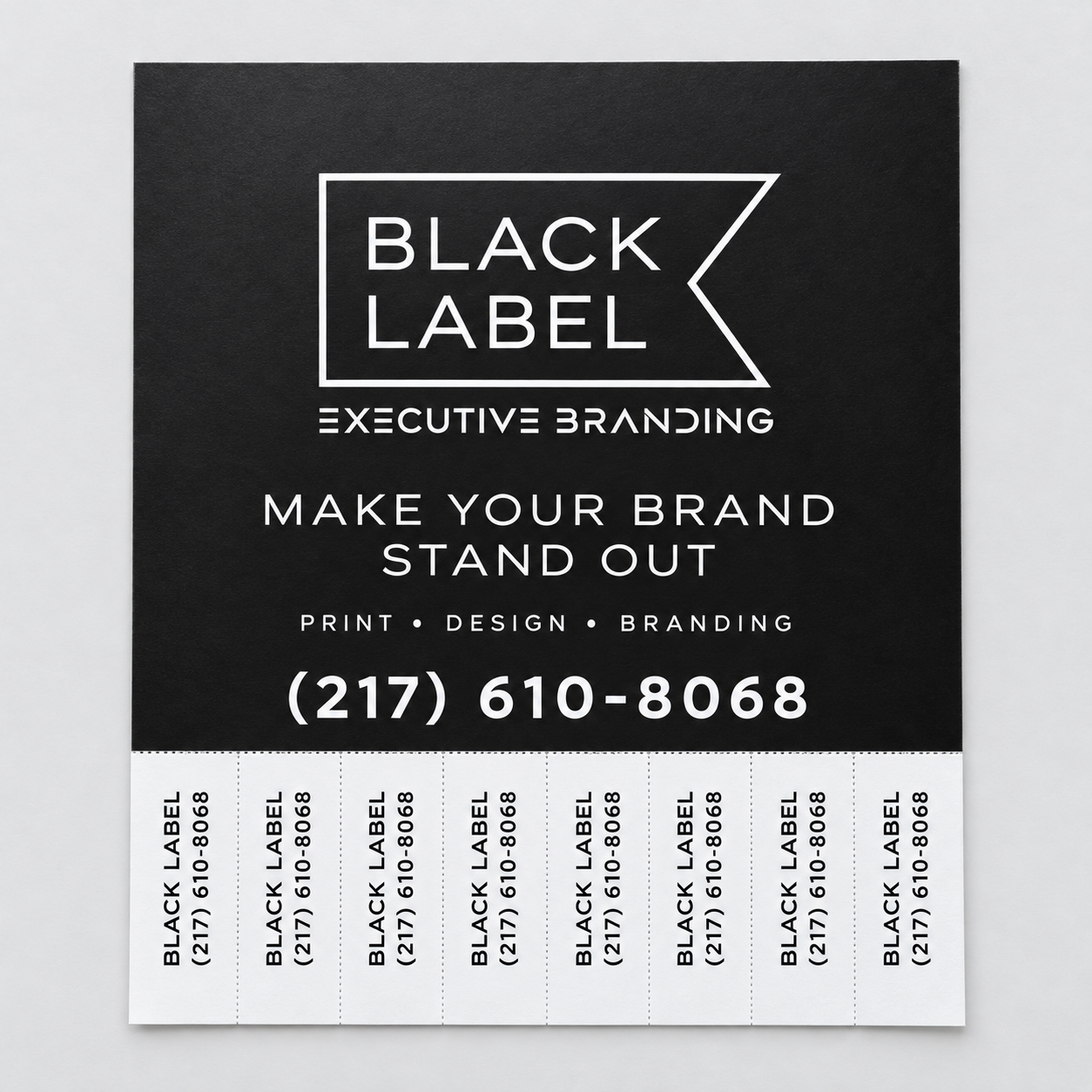 Perforated flyers