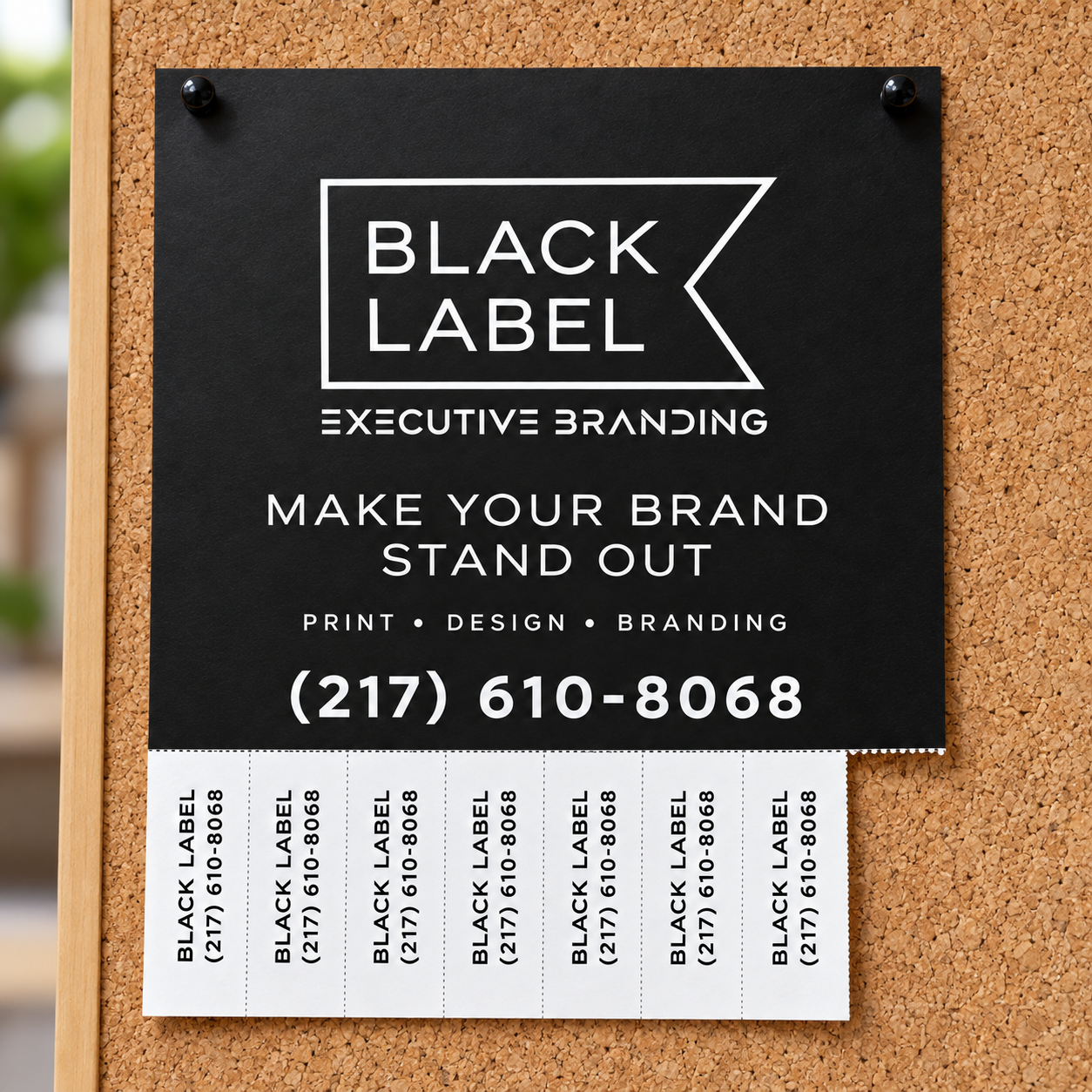 Perforated flyers
